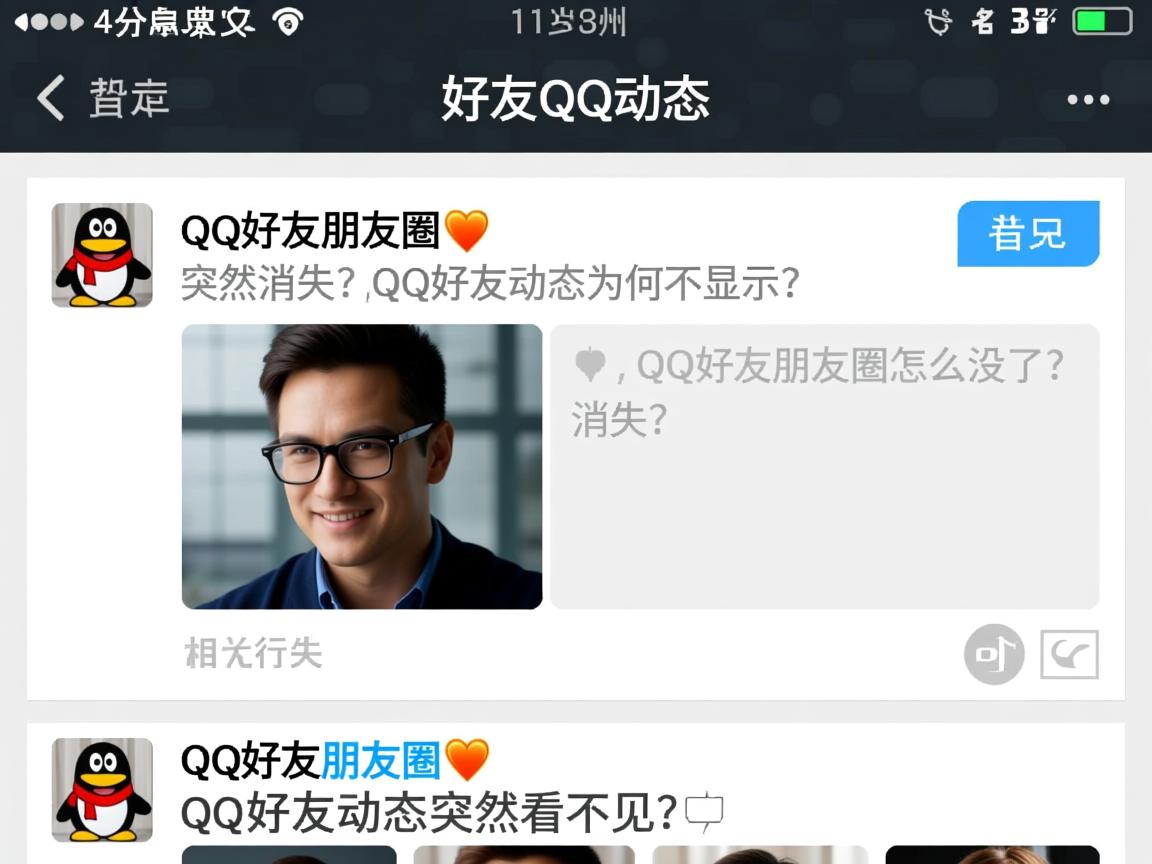 为何看不到好友QQ动态?,QQ好友朋友圈突然消失?,QQ好友动态为何不显示?,QQ好友朋友圈怎么没了?,QQ好友动态突然看不见?  第3张 为何看不到好友QQ动态?,QQ好友朋友圈突然消失?,QQ好友动态为何不显示?,QQ好友朋友圈怎么没了?,QQ好友动态突然看不见?  第3张