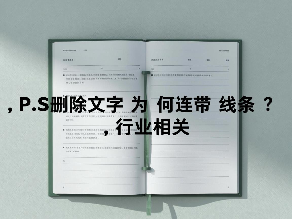 WPS删除文字为何连带线条？  第2张