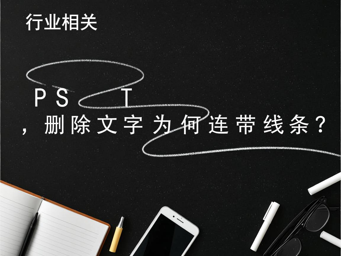 WPS删除文字为何连带线条？  第1张