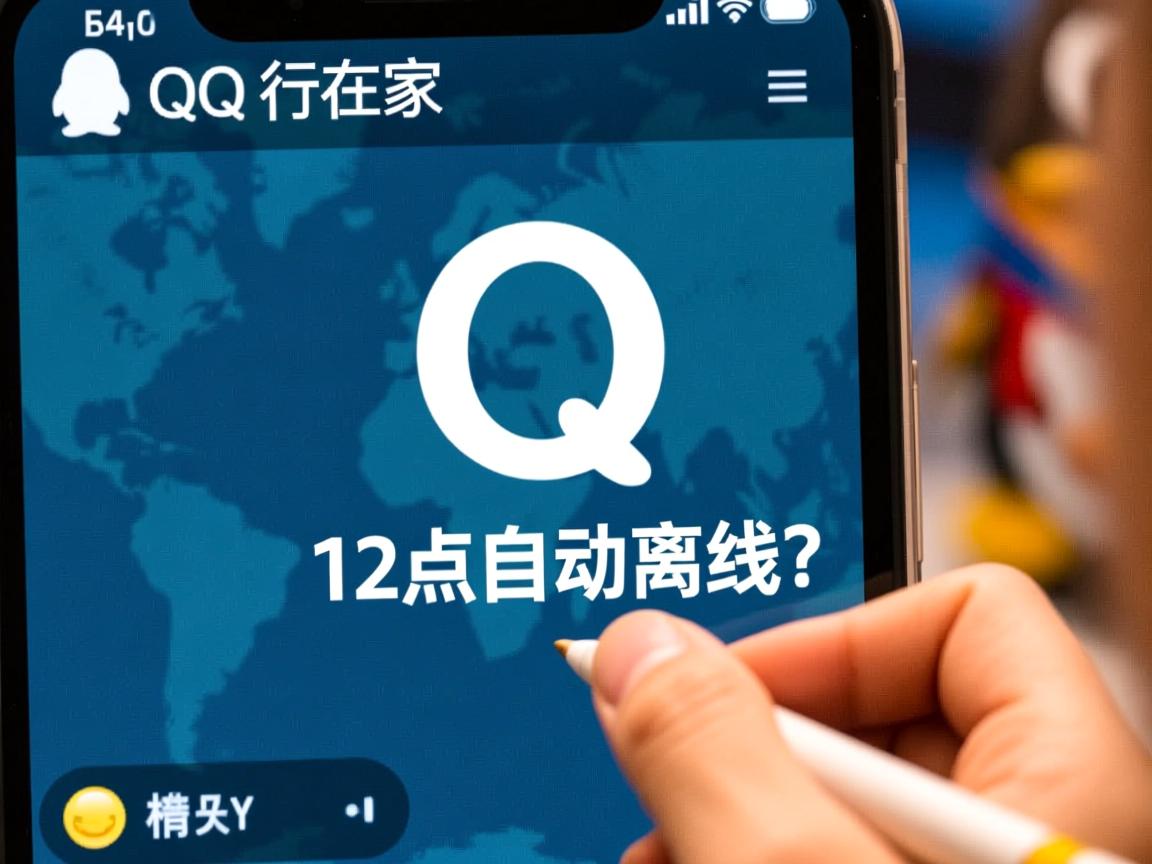 为什么QQ过12点自动离线？  第2张