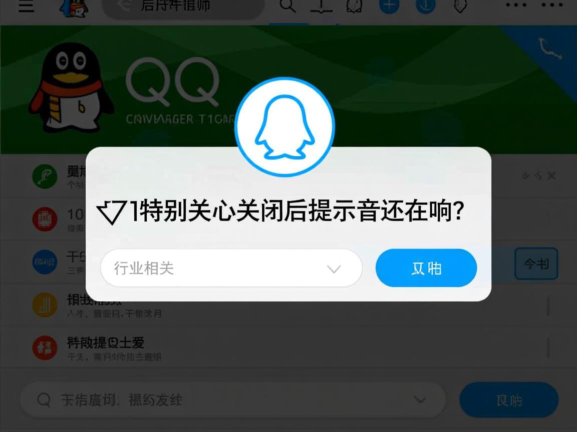 QQ特别关心关闭后提示音还在响?  第2张 QQ特别关心关闭后提示音还在响?  第2张