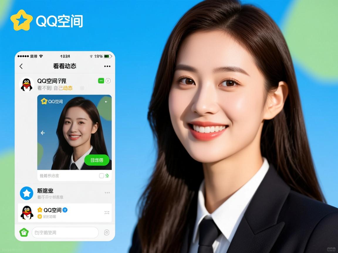 为什么QQ空间看不到自己动态？  第1张