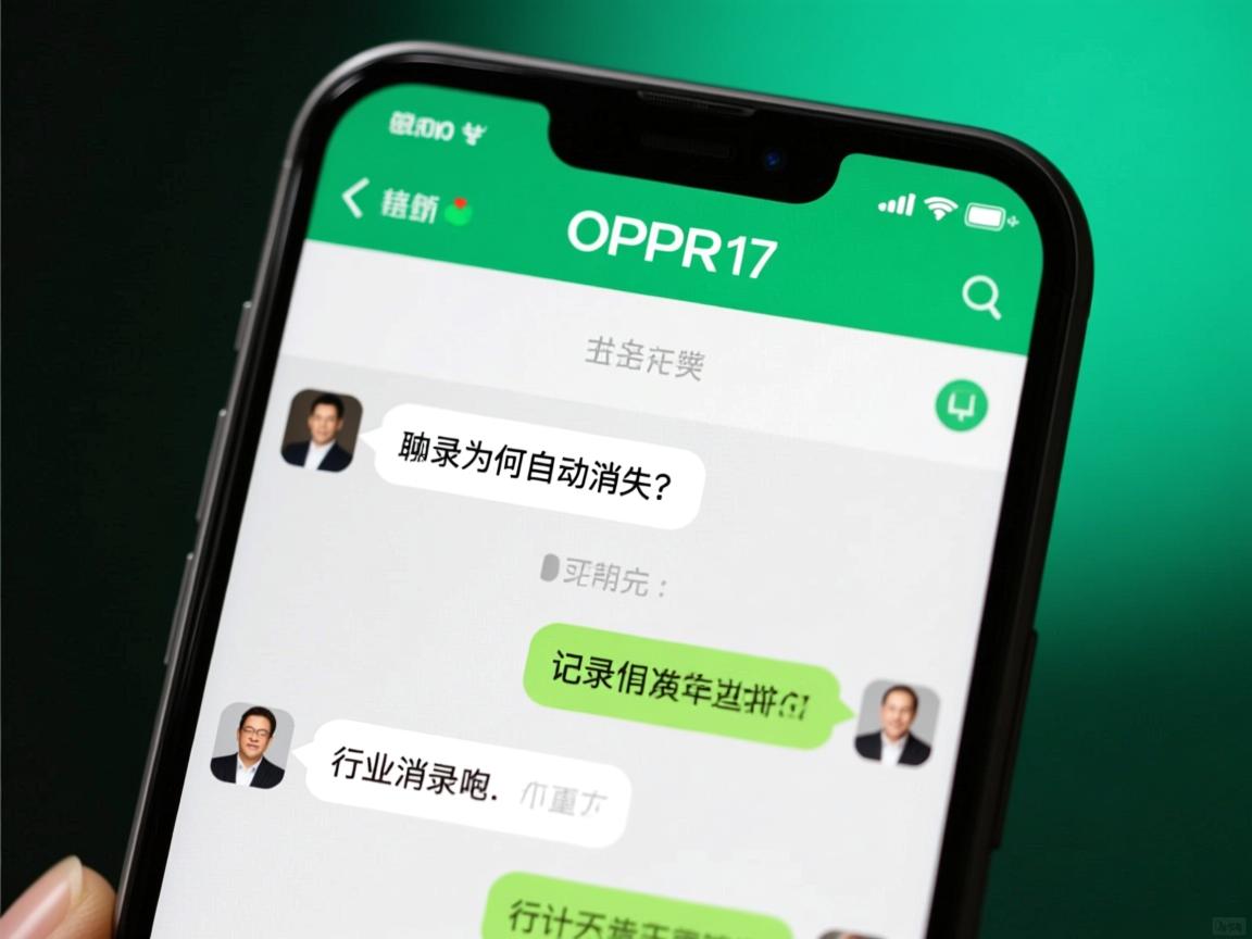 OPPOR17聊天记录为何自动消失？