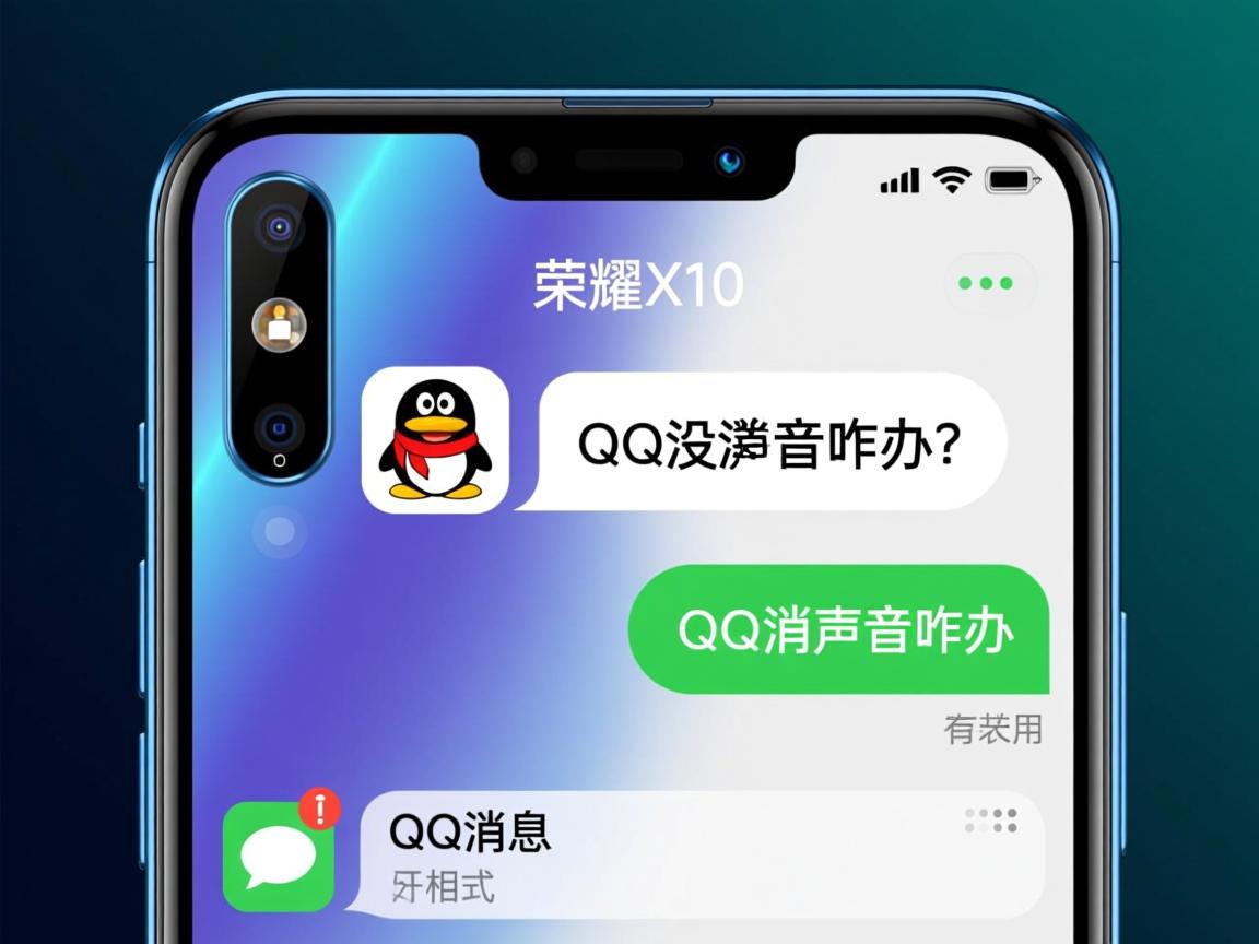 急!荣耀X10收QQ消息没声音咋办?  第3张 急!荣耀X10收QQ消息没声音咋办?  第3张