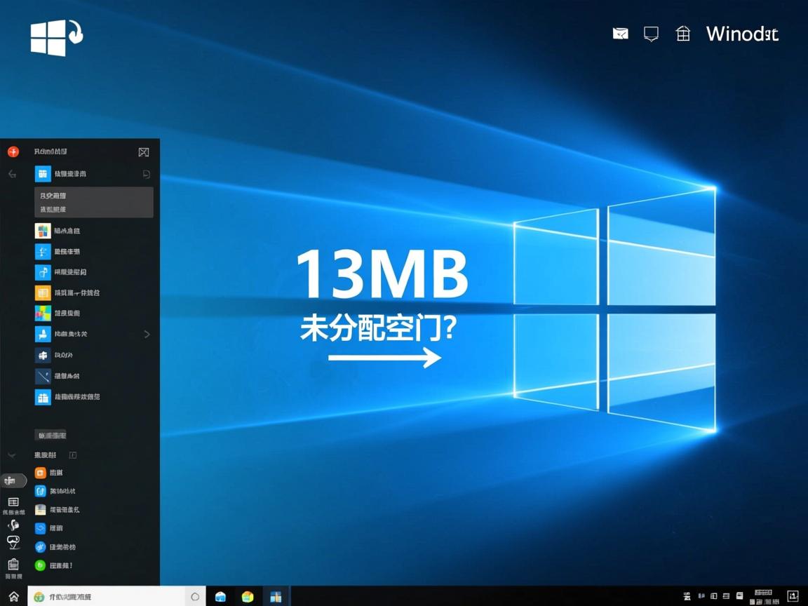 Win10为何残留13MB未分配空间?  第1张 Win10为何残留13MB未分配空间?  第1张