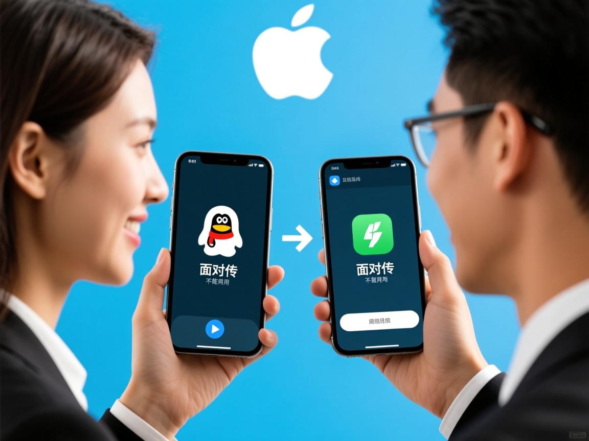 苹果手机QQ面对面快传为什么不能用?  第1张 苹果手机QQ面对面快传为什么不能用?  第1张