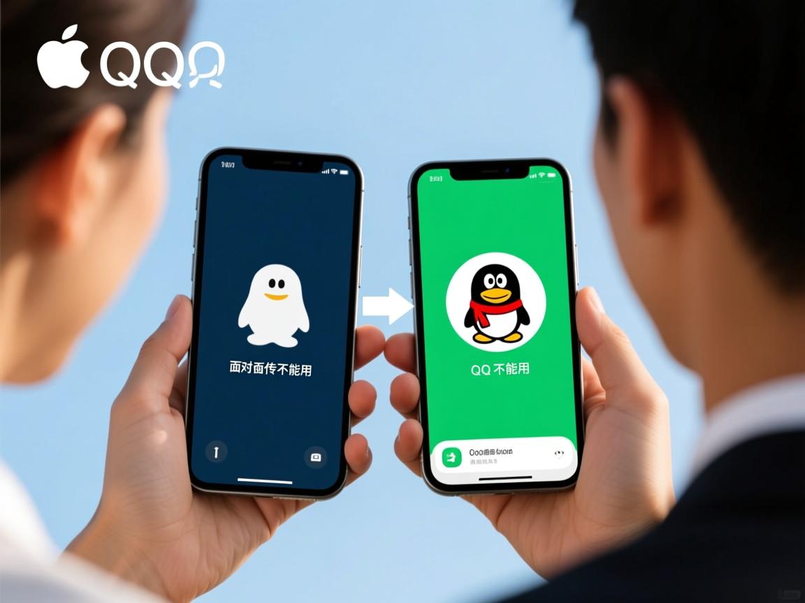 苹果手机QQ面对面快传为什么不能用?  第3张 苹果手机QQ面对面快传为什么不能用?  第3张