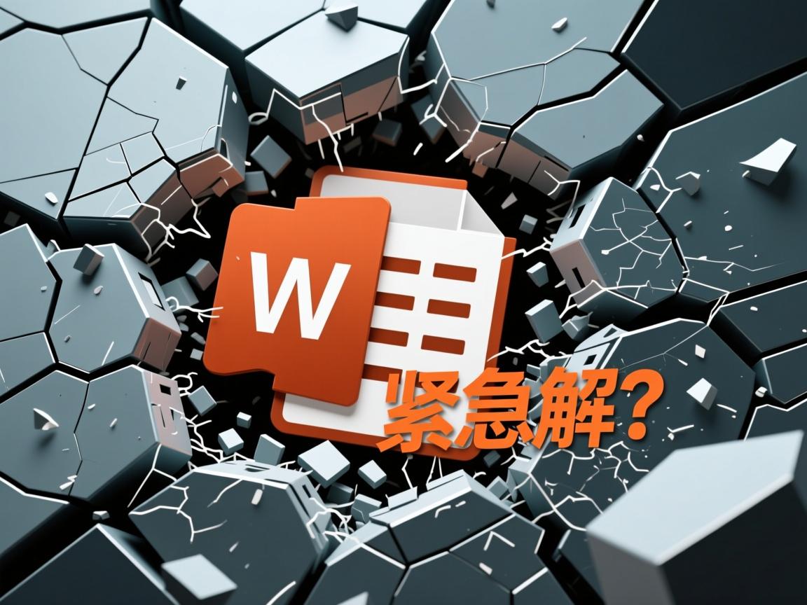 Word文件一点就崩溃？紧急求解！  第1张