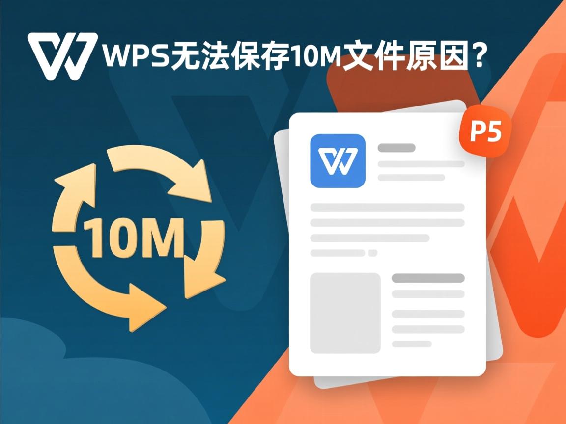 WPS无法保存超10M文件原因?  第2张 WPS无法保存超10M文件原因?  第2张