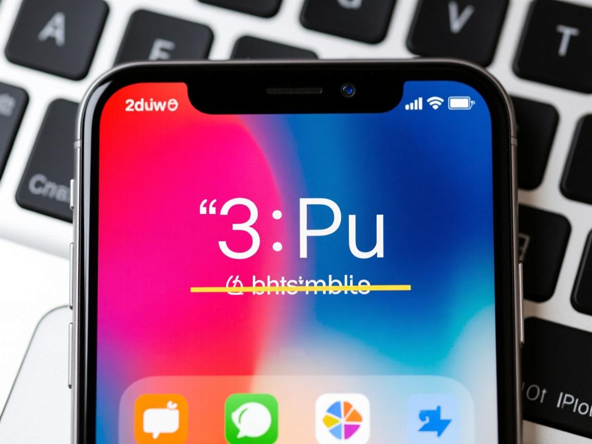 为什么iPhone7Plus屏幕出现下划线?  第1张 为什么iPhone7Plus屏幕出现下划线?  第1张