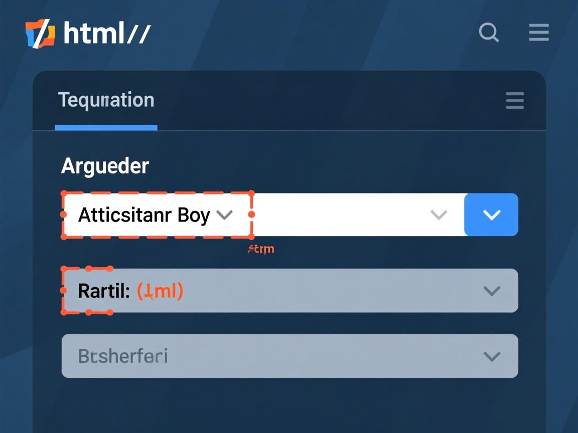 如何调整html下拉列表框尺寸  第1张