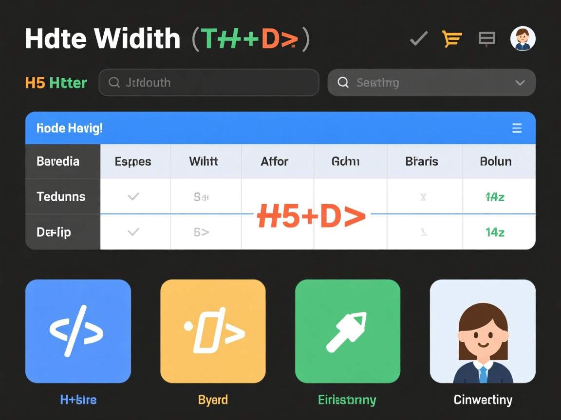 HTML5表格宽度如何缩小？  第1张
