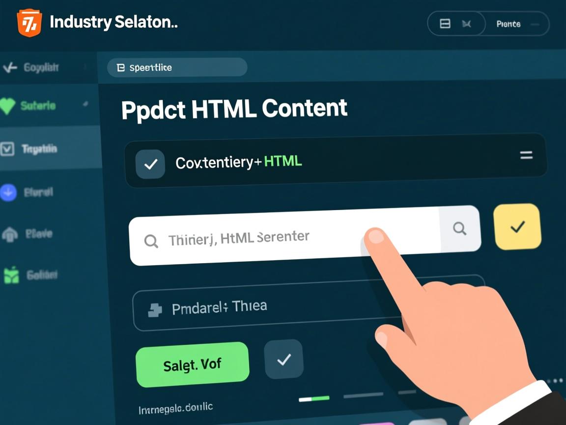 如何快速替换HTML内容?  第2张 如何快速替换HTML内容?  第2张