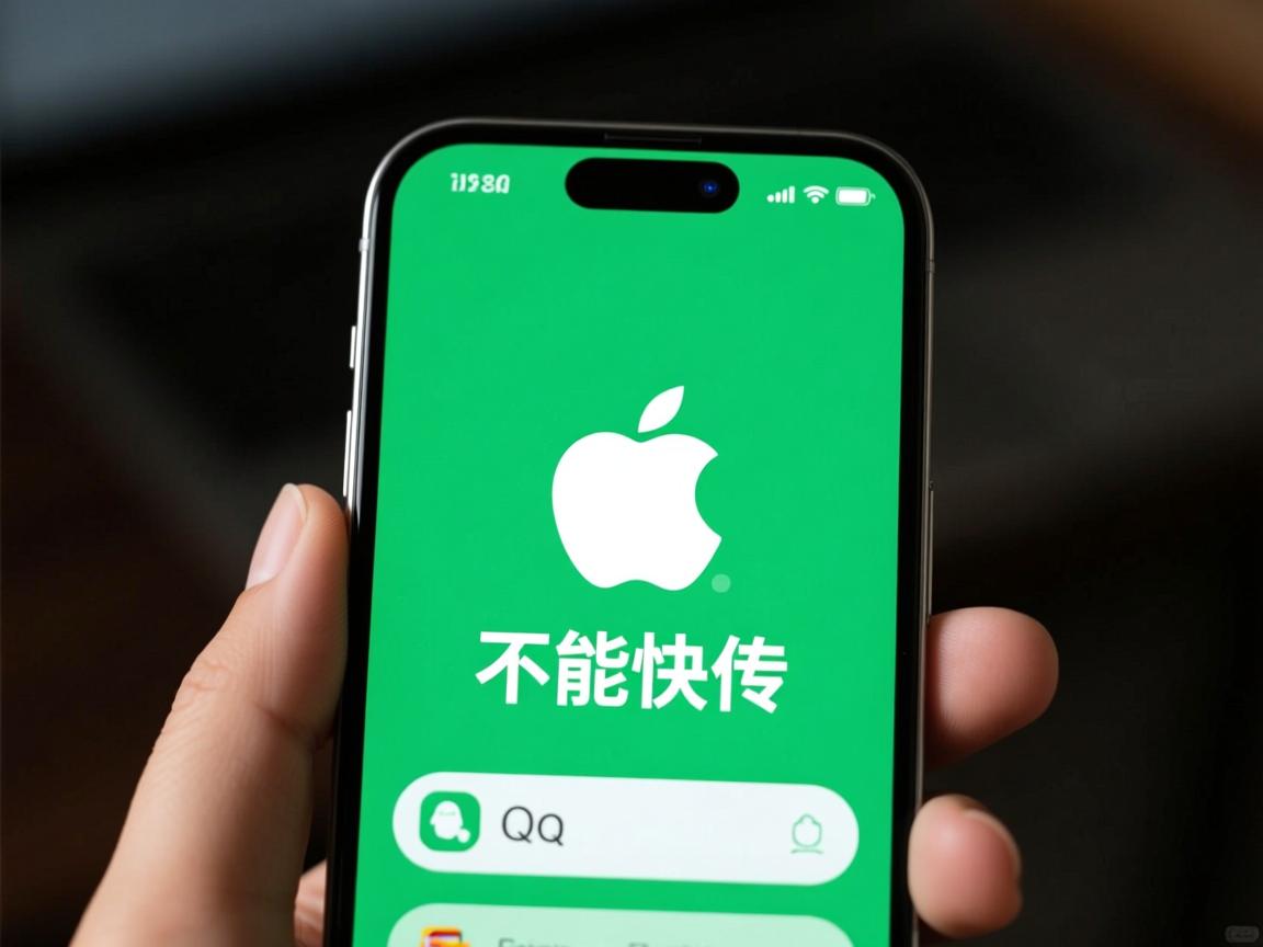 苹果手机QQ为何不能快传?  第2张 苹果手机QQ为何不能快传?  第2张