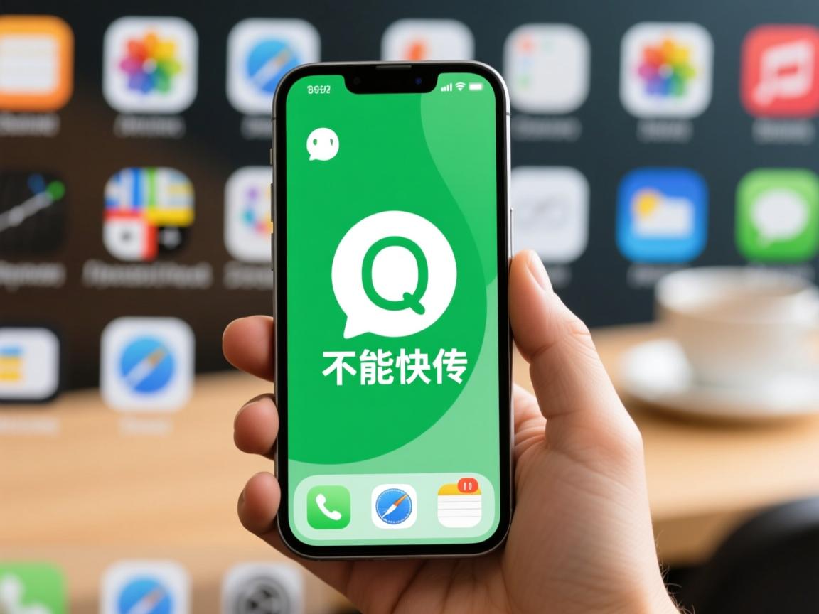 苹果手机QQ为何不能快传?  第1张 苹果手机QQ为何不能快传?  第1张