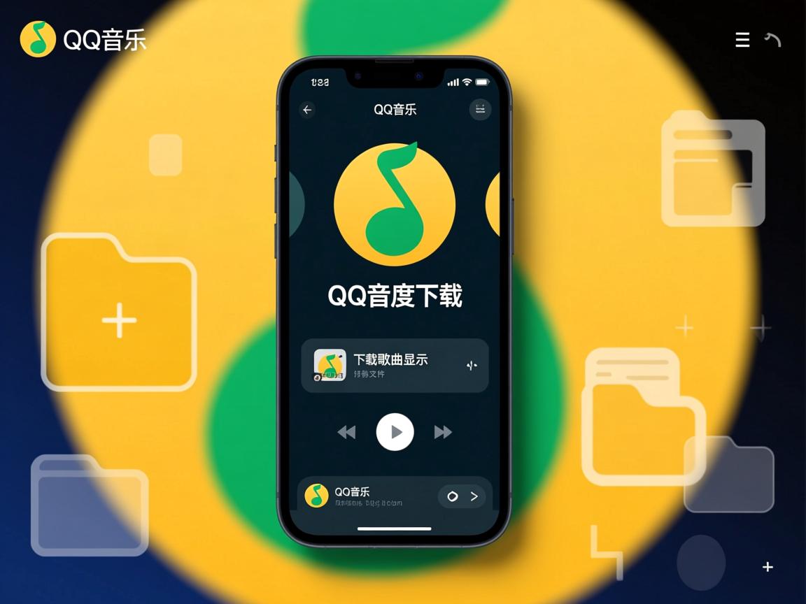 为什么QQ音乐下载歌曲不显示在手机文件?