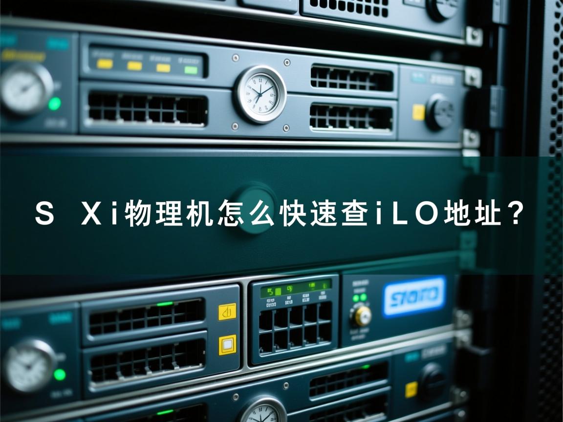 ESXi物理机怎么快速查iLO地址？