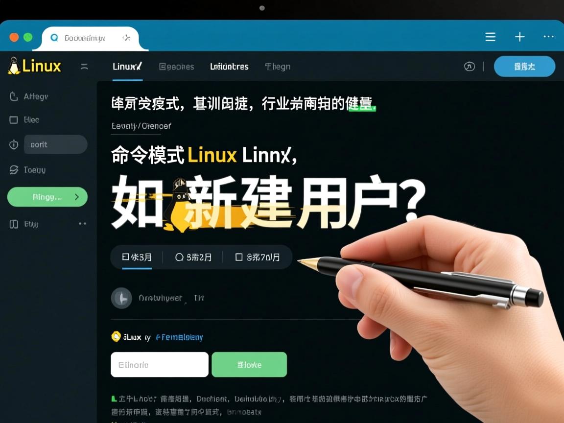 Linux命令模式如何新建用户?  第1张 Linux命令模式如何新建用户?  第1张