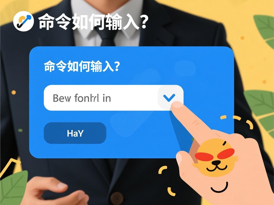 快捷命令如何输入？