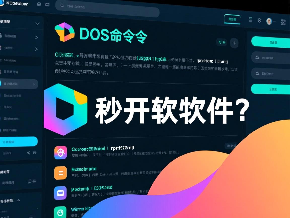 DOS命令秒开软件？  第3张