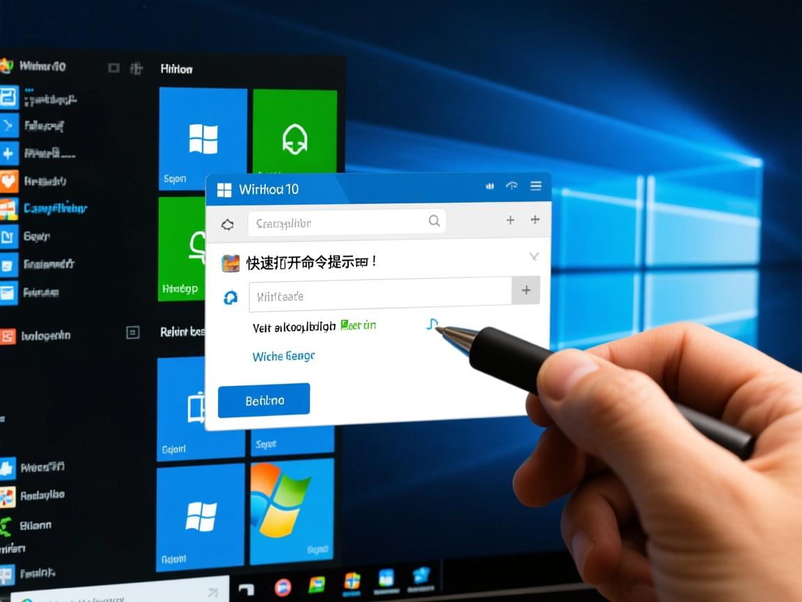 Win10如何快速打开命令提示符  第2张 Win10如何快速打开命令提示符  第2张