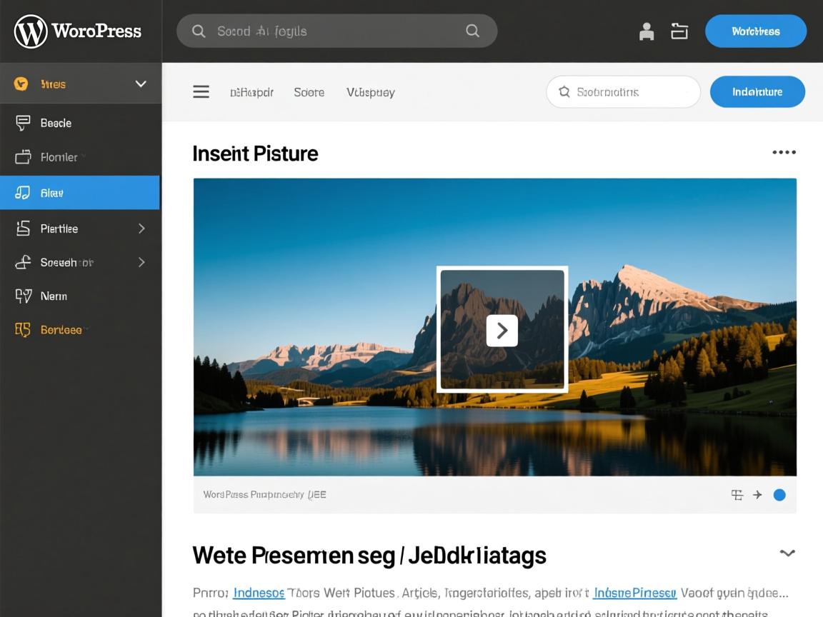 如何在WordPress文章中插入图片?  第1张 如何在WordPress文章中插入图片?  第1张