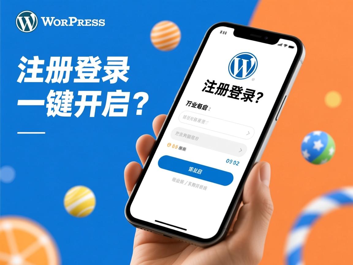 WordPress手机注册登录如何一键开启? 第1张 WordPress手机注册登录如何一键开启? 第1张