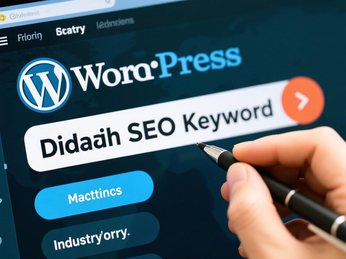WordPress如何添加SEO关键词?  第3张 WordPress如何添加SEO关键词?  第3张
