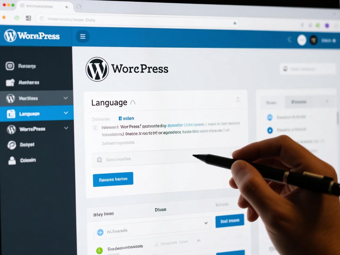 如何快速更改WordPress语言设置?  第2张 如何快速更改WordPress语言设置?  第2张