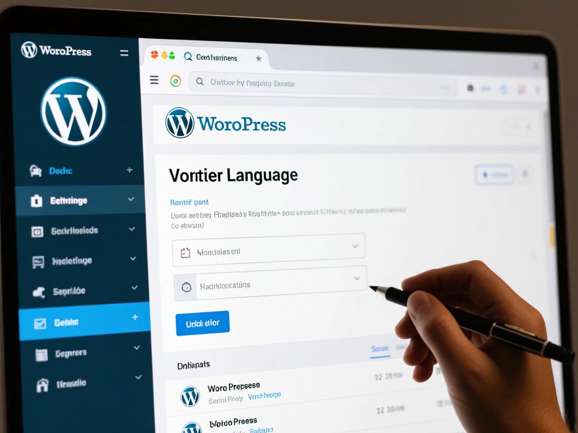 如何快速更改WordPress语言设置?  第3张 如何快速更改WordPress语言设置?  第3张