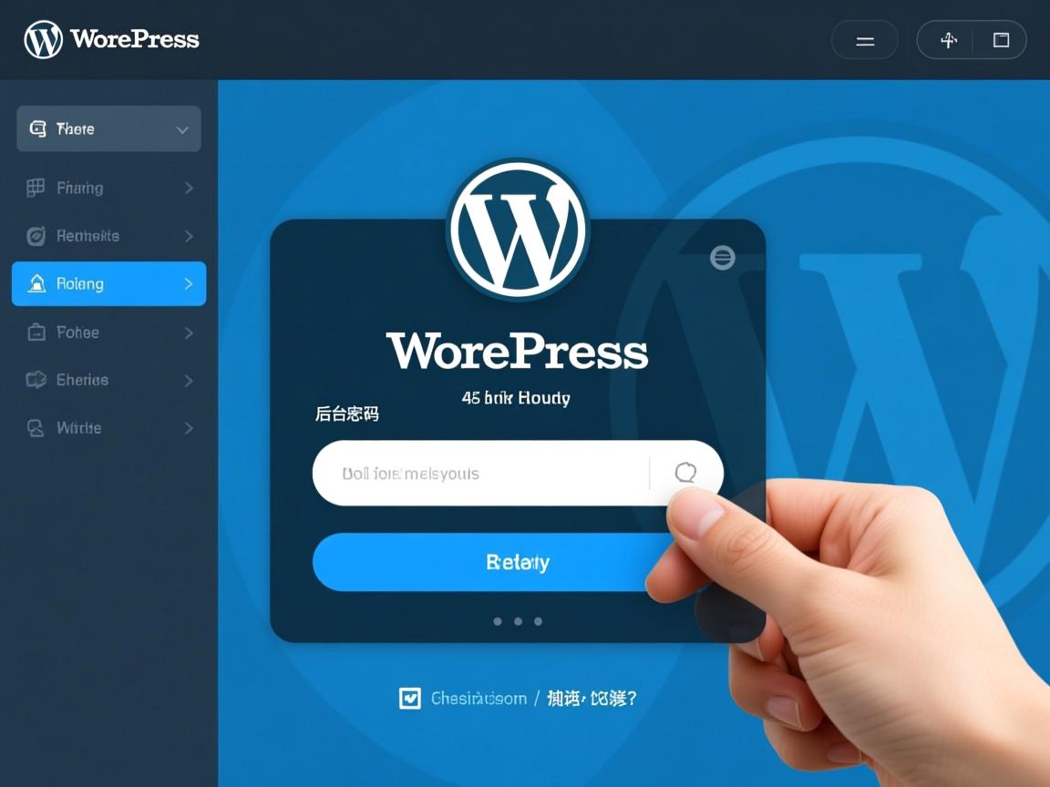 WordPress后台密码忘记如何快速修改?  第3张 WordPress后台密码忘记如何快速修改?  第3张