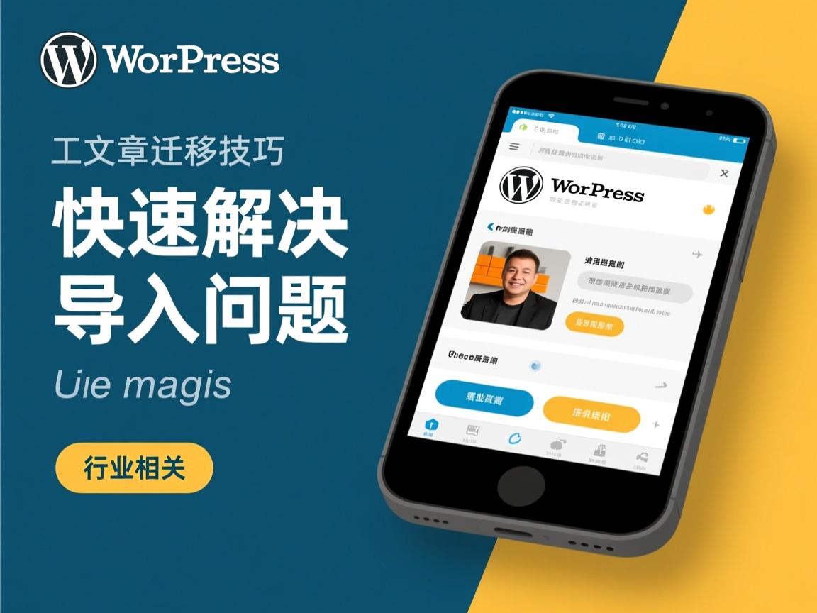 WordPress旧文章迁移技巧,快速解决导入问题  第1张 WordPress旧文章迁移技巧,快速解决导入问题  第1张