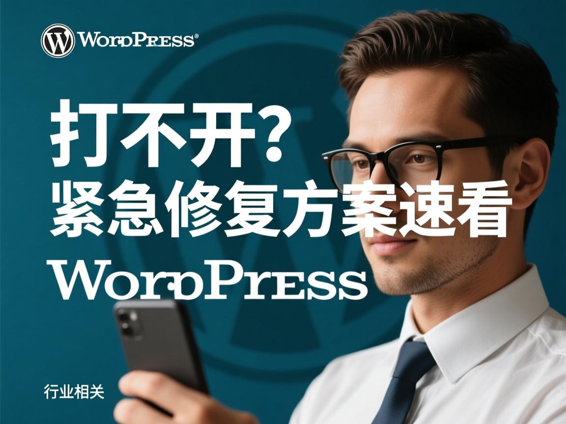 WordPress打不开?紧急修复方案速看  第3张 WordPress打不开?紧急修复方案速看  第3张