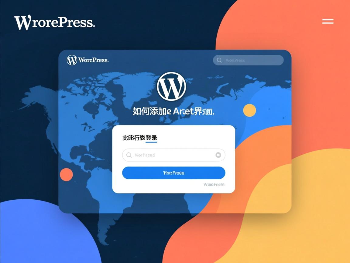 WordPress如何添加登录界面? 第3张 WordPress如何添加登录界面? 第3张
