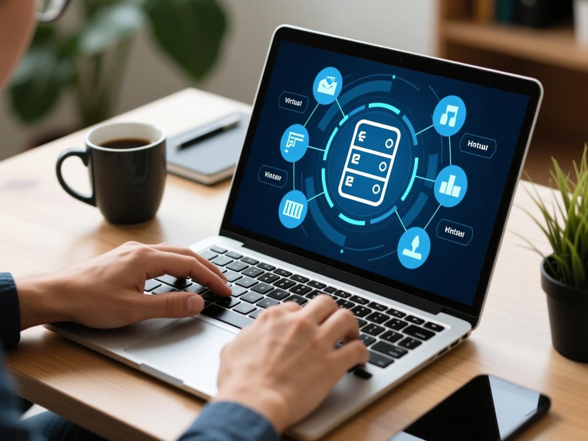 如何在笔记本上设置虚拟主机模式?