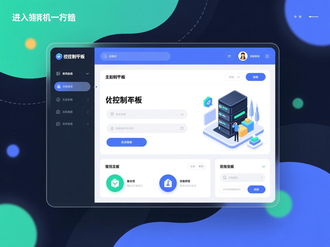怎么进入虚拟主机控制面板?  第3张 怎么进入虚拟主机控制面板?  第3张