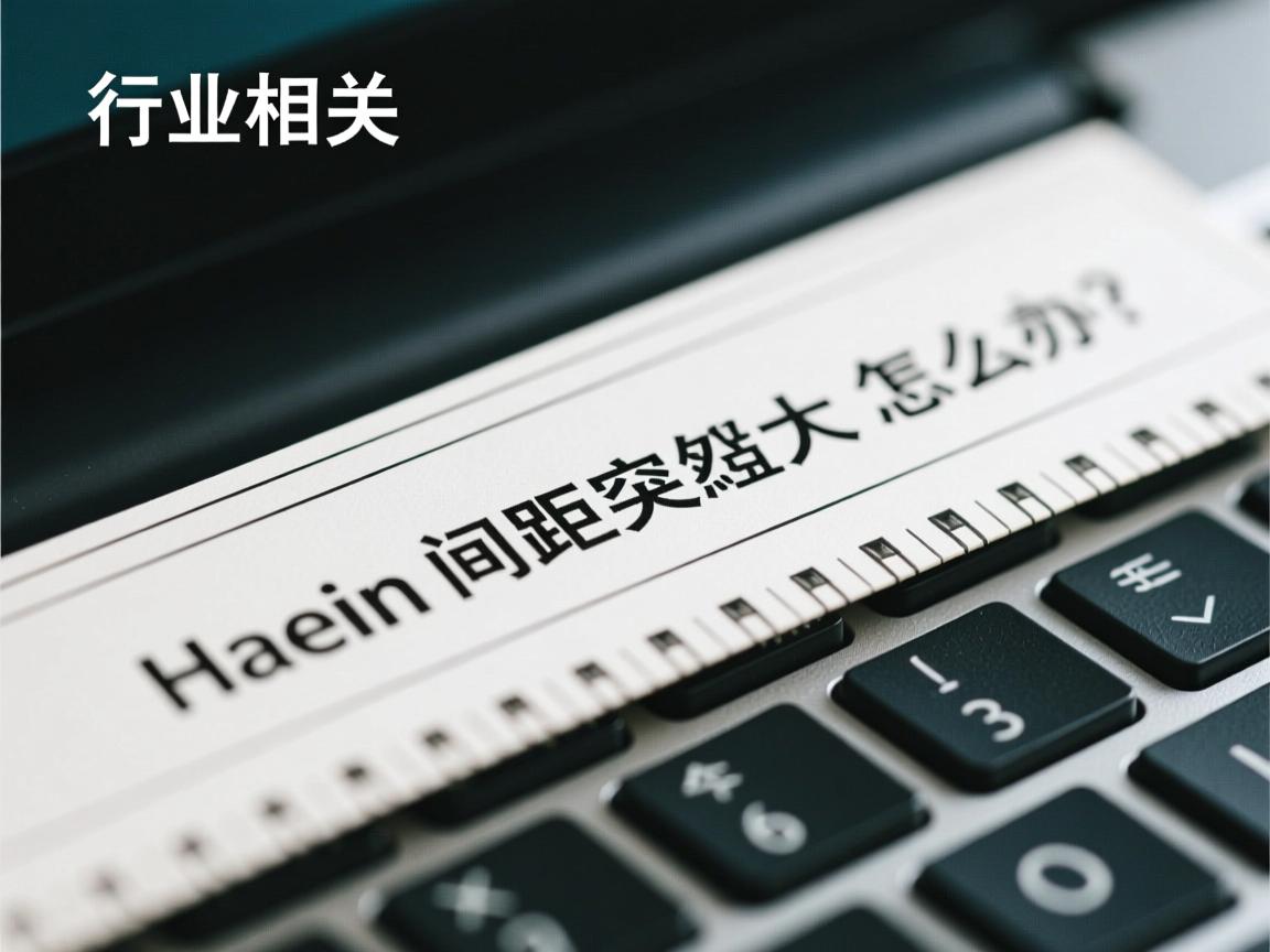 Word一行文字间距突然变大怎么办？  第1张