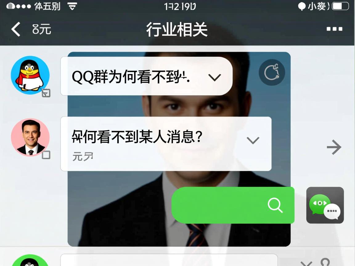 QQ群为何看不到某人消息?  第1张 QQ群为何看不到某人消息?  第1张
