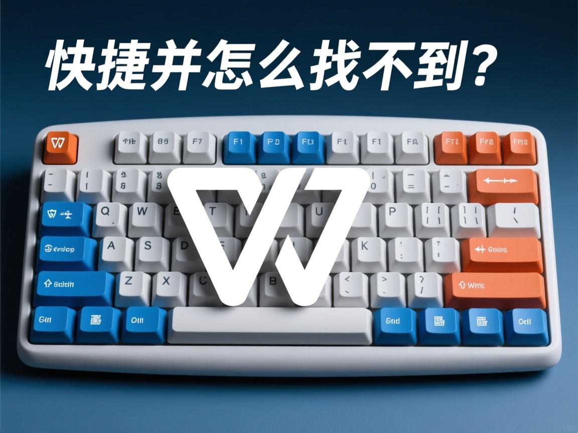 WPS合并居中快捷键怎么找不到?