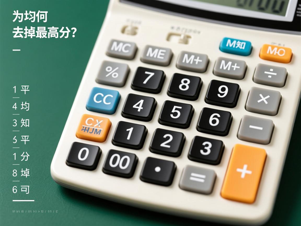 Excel平均分计算必知,为何去掉最高分?  第2张 Excel平均分计算必知,为何去掉最高分?  第2张