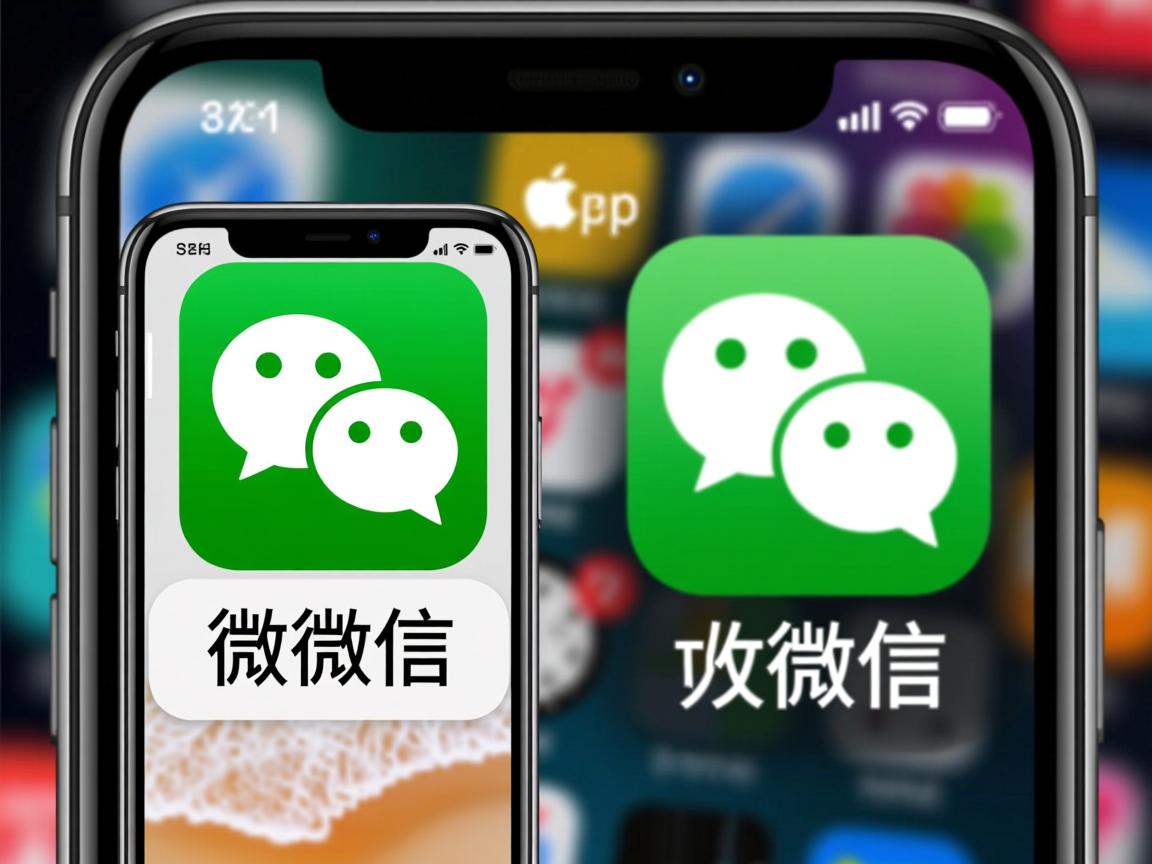 苹果8p为何有两个微信?  第1张 苹果8p为何有两个微信?  第1张