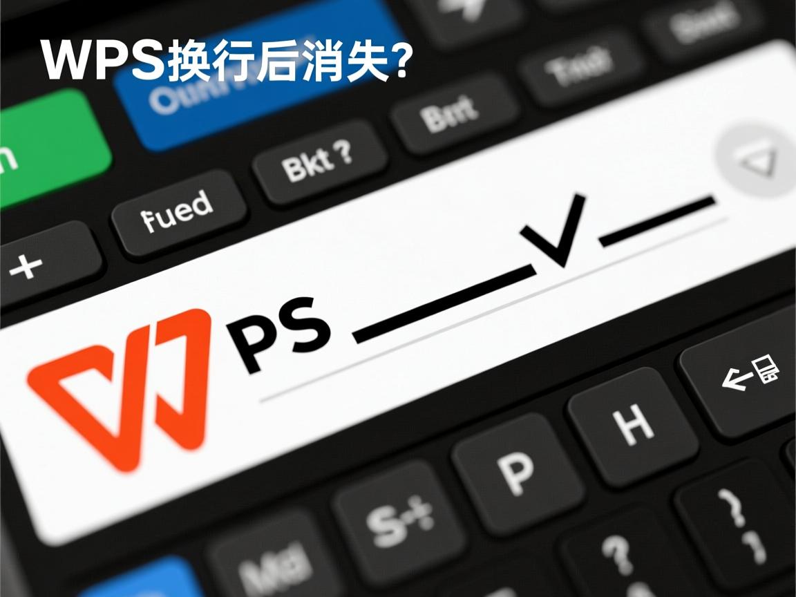 WPS下划线换行后消失?  第2张 WPS下划线换行后消失?  第2张