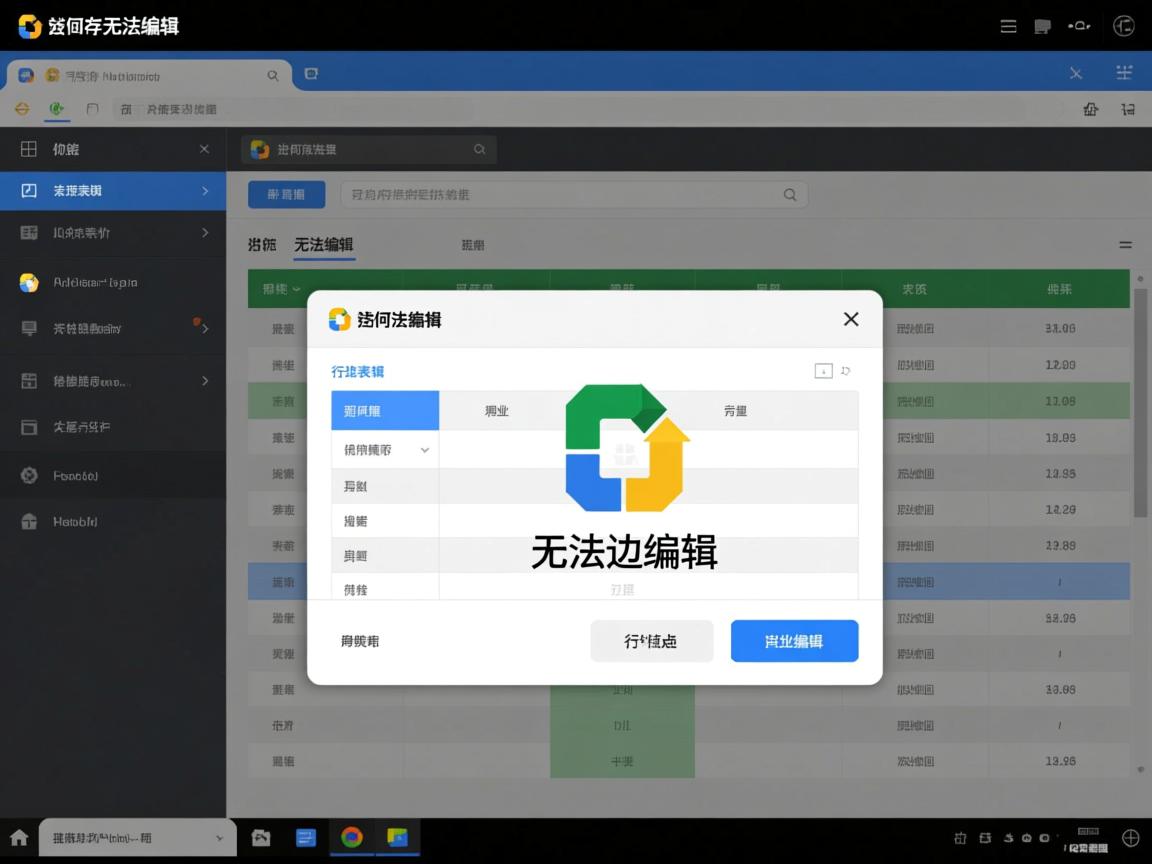 Q浏览器保存表格为何无法编辑?  第1张 Q浏览器保存表格为何无法编辑?  第1张