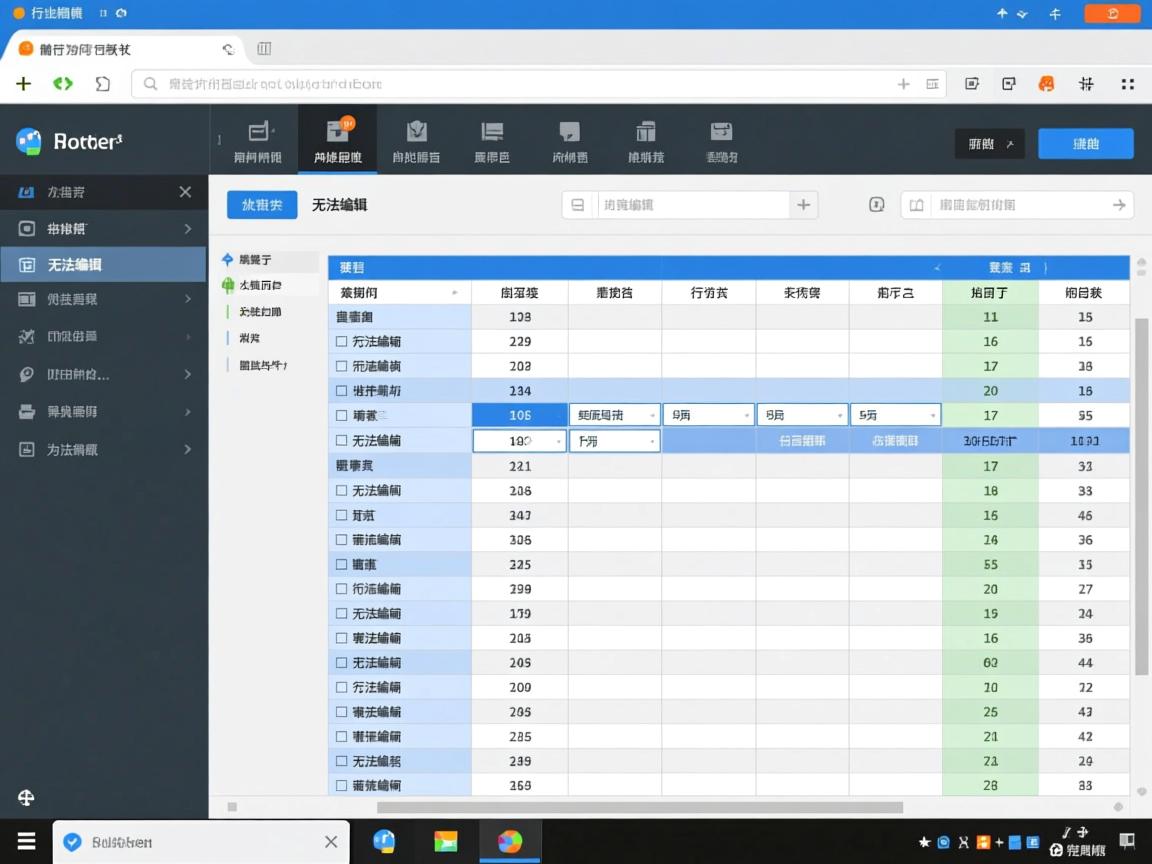 Q浏览器保存表格为何无法编辑?  第3张 Q浏览器保存表格为何无法编辑?  第3张