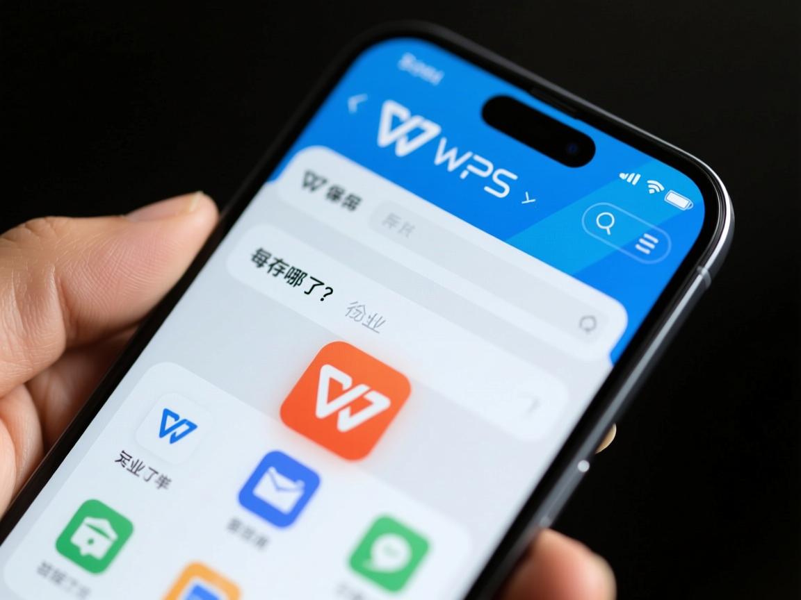 手机WPS保存后文件去哪了?  第2张 手机WPS保存后文件去哪了?  第2张
