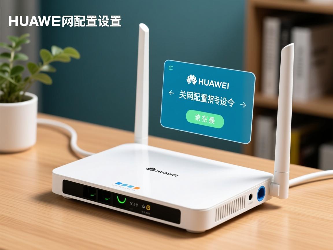 华为路由器网关配置指令如何设置？  第1张