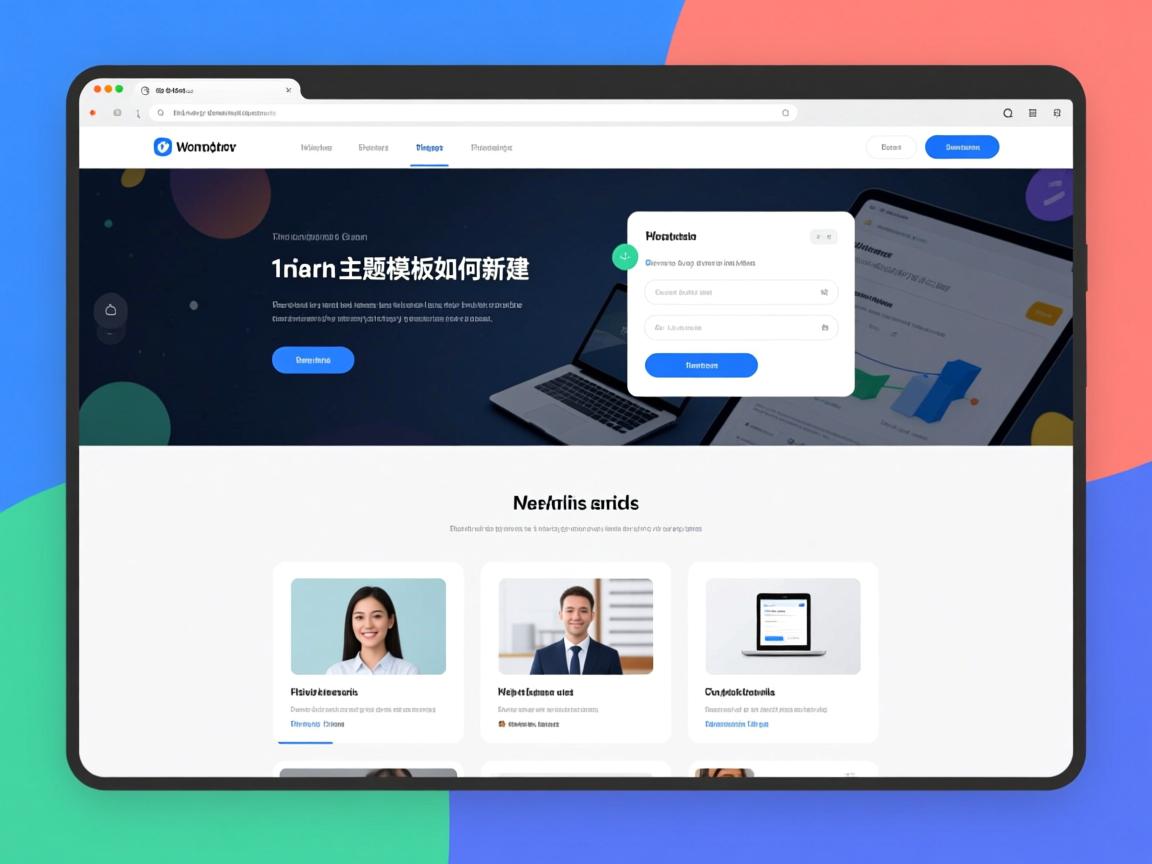 WordPress主题模板如何新建?  第1张 WordPress主题模板如何新建?  第1张