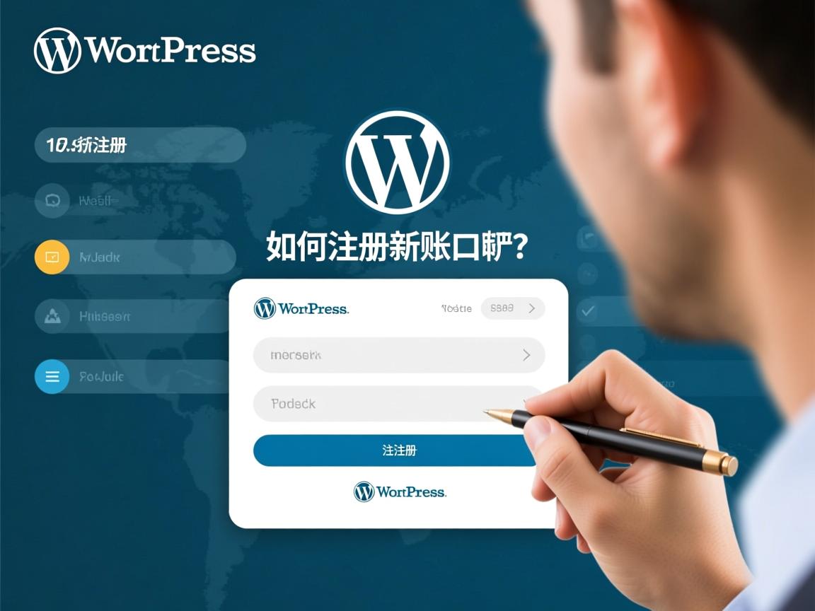 WordPress如何注册新账号?  第3张 WordPress如何注册新账号?  第3张