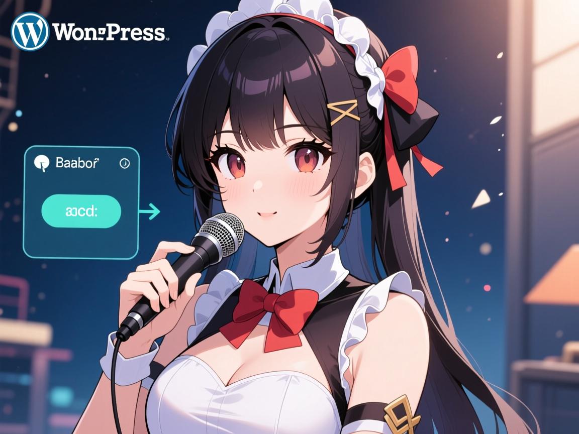 WordPress看板娘如何添加语音功能？  第1张