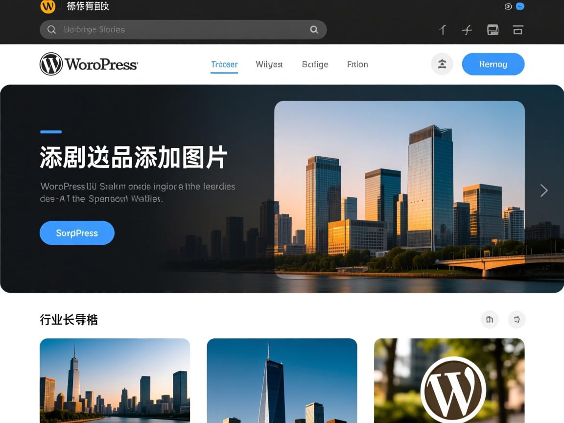 WordPress首页如何添加图片  第3张